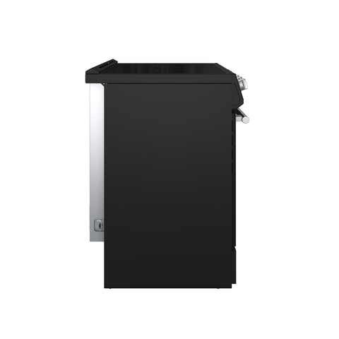 Forno Leonardo Espresso 30-Inch Black Electric Range, True Convection, Energy Efficient