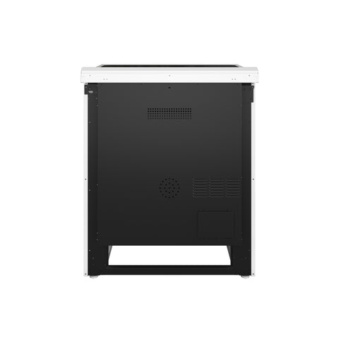 Forno Leonardo Espresso 30-Inch White Electric Range, True Convection, Energy Efficient