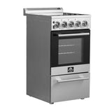 Forno Pallerano 20 Inch Freestanding Electric Range, Compact Design