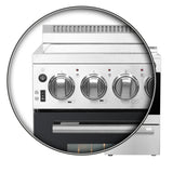 Forno Pallerano 20 Inch Freestanding Electric Range, Compact Design