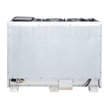 Forno Capriasca 48-Inch Freestanding French Door Dual Fuel Range, 8 Burners, True Convection Oven