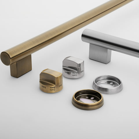 Forno Donatello Espresso 30-Inch Slide-In White Induction Range, Convection Oven, 5 Cooking Zones, Touch Control Panel