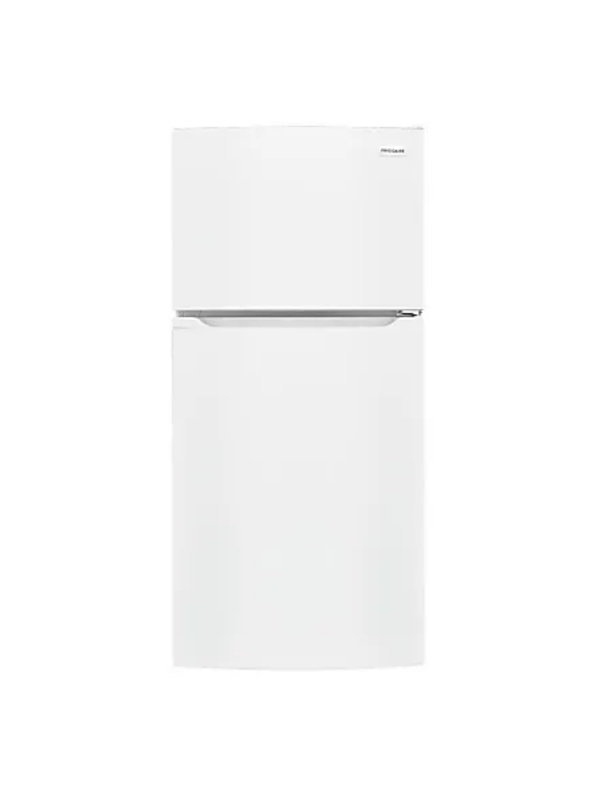 Frigidaire - 27.6 in. 14 cu. ft. Frost Free Top Freezer Refrigerator in White with EvenTemp Cooling System
