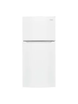 Frigidaire - 27.6 in. 14 cu. ft. Frost Free Top Freezer Refrigerator in White with EvenTemp Cooling System
