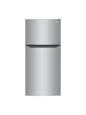 Frigidaire - 30 in. 20 cu. ft. Garage Ready Top Freezer Refrigerator in Stainless Steel