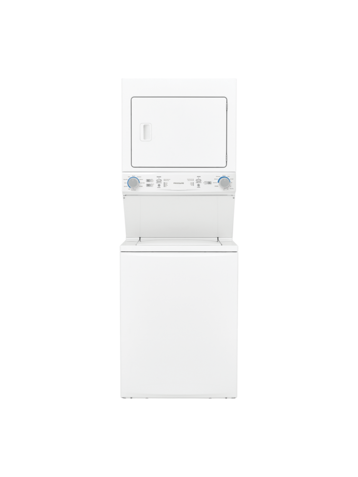 Frigidaire - 3.9 cu. ft. Washer and 5.6 cu. ft. Gas Dryer Combo in White with Quick Wash & Dry Cycle, MaxFill and Long Vent