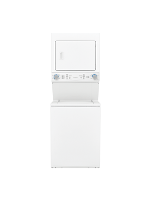 Frigidaire - 3.9 cu. ft. Washer and 5.6 cu. ft. Gas Dryer Combo in White with Quick Wash & Dry Cycle, MaxFill and Long Vent