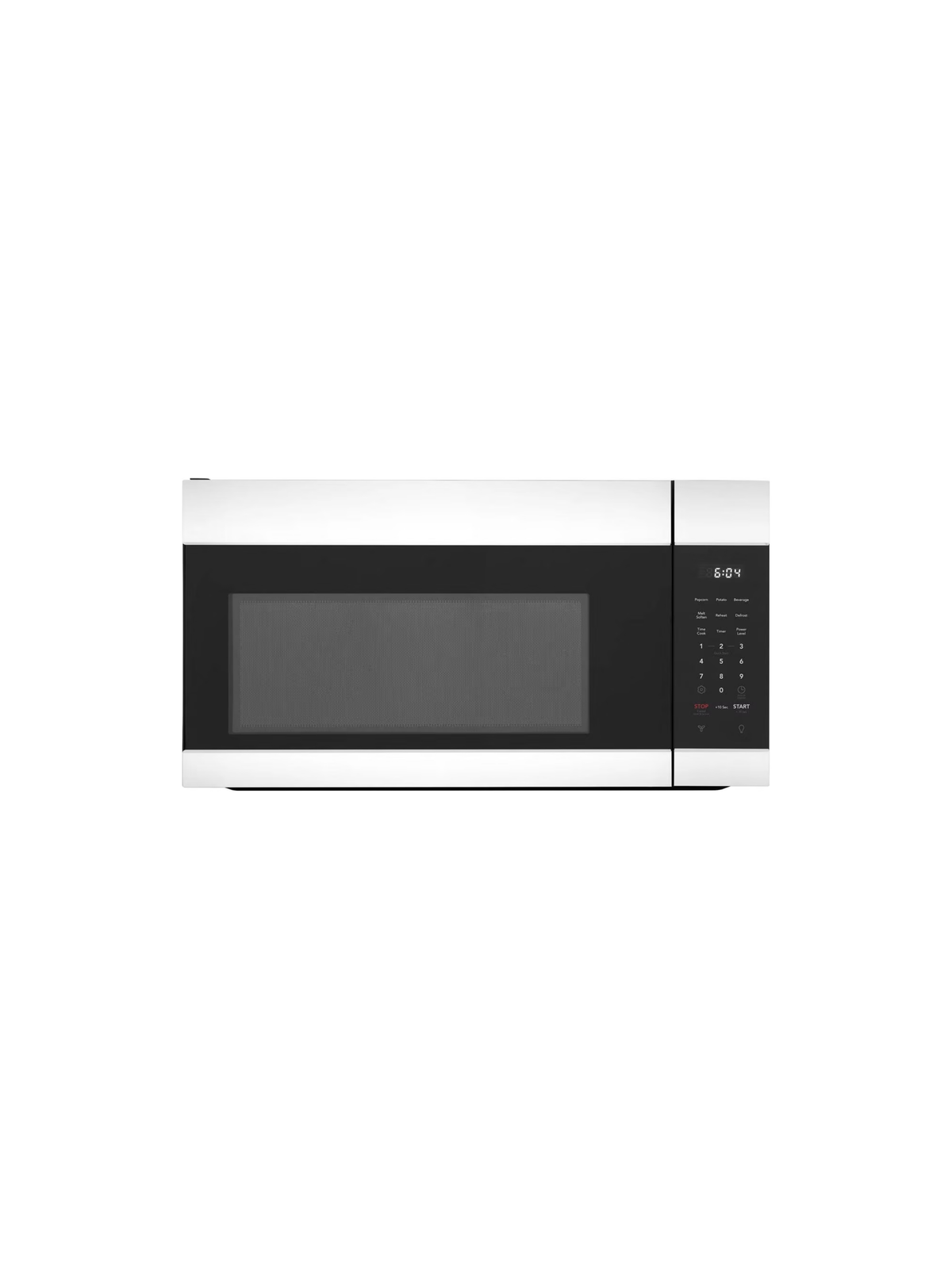 Frigidaire - 30 in. Over-the-Range Microwave in White with Dishwasher Safe Grease Filter and Vent
