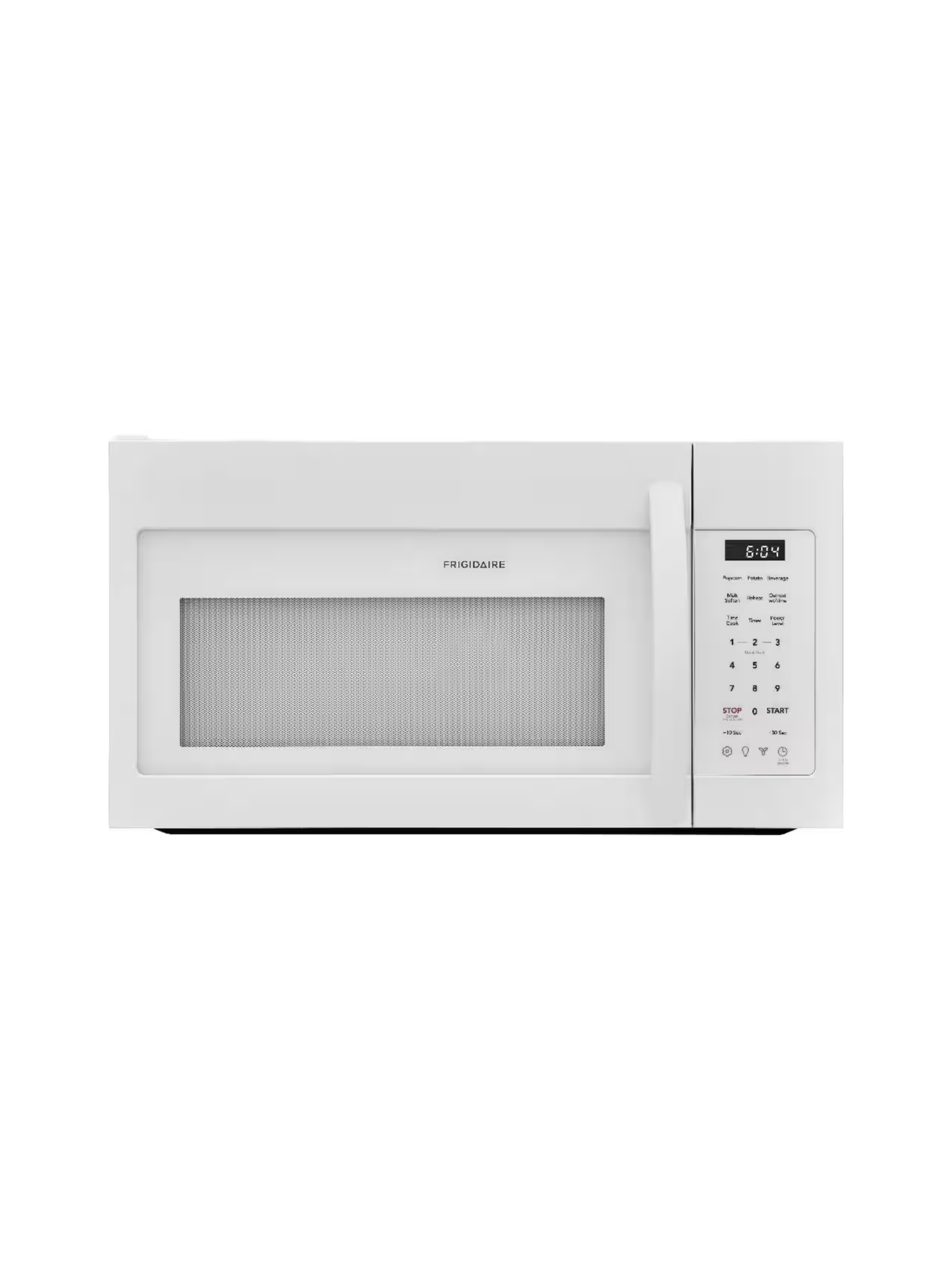 Frigidaire - 30 in Width 1.8 cu. ft. 1000 Watt Over the Range Microwave with Charcoal Filter 300 CFM in White
