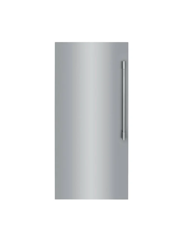 Frigidaire - Professional 19 cu. ft. Single Door Frost Free Upright Freezer in Smudge-Proof Stainless Steel, ENERGY STAR