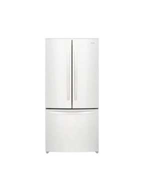 Frigidaire - 31.5 in. 18 cu. ft. Counter-Depth French Door Refrigerator in White with CrispSeal crispers
