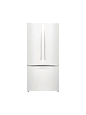 Frigidaire - 31.5 in. 18 cu. ft. Counter-Depth French Door Refrigerator in White with CrispSeal crispers
