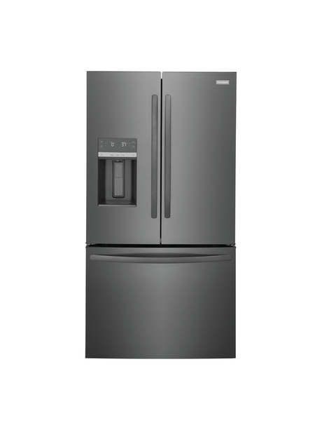 Frigidaire - 28 Cu. Ft. Standard Depth French Door Refrigerator in Black Stainless Steel, ENERGY STAR
