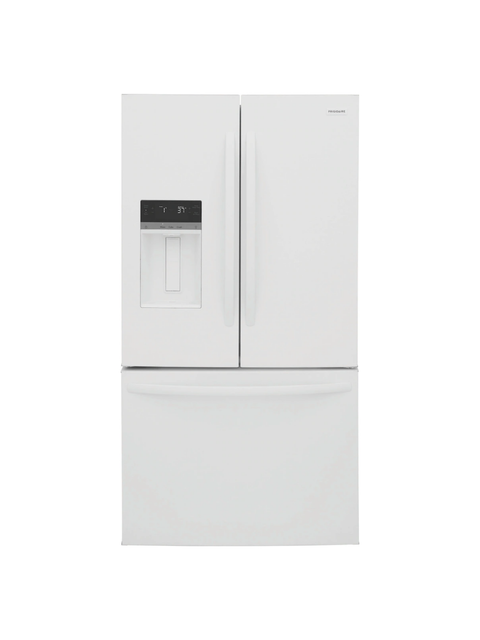Frigidaire - 28 Cu. Ft. Standard Depth French Door Refrigerator in White, ENERGY STAR