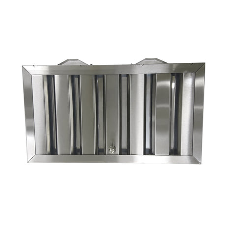 Forno Frassanito 36-Inch Recessed Range Hood, 450 CFM, Stainless Steel Baffle Filters, LED Lighting