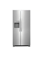 Frigidaire - 33 in. 22.3 cu. ft. Standard Depth Side by Side Refrigerator in Stainless Steel