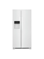 Frigidaire - 33 in. 22.3 cu. ft. Standard Depth Side by Side Refrigerator in White
