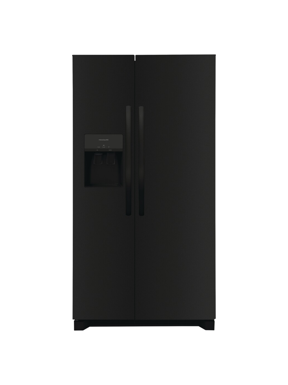 Frigidaire - 36 in. 26 cu. ft. Standard Depth Side by Side Refrigerator in Black
