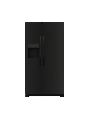 Frigidaire - 36 in. 26 cu. ft. Standard Depth Side by Side Refrigerator in Black