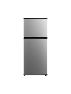 Frigidaire - 24 in. 12 cu. ft. Counter Depth Garage Ready Top Freezer Refrigerator in Fingerprint Resistant Stainless Steel Look
