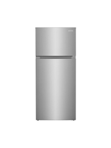 Frigidaire - 28 in. 16 cu. ft Garage Ready Top Freezer Refrigerator in Stainless Steel, ENERGY STAR