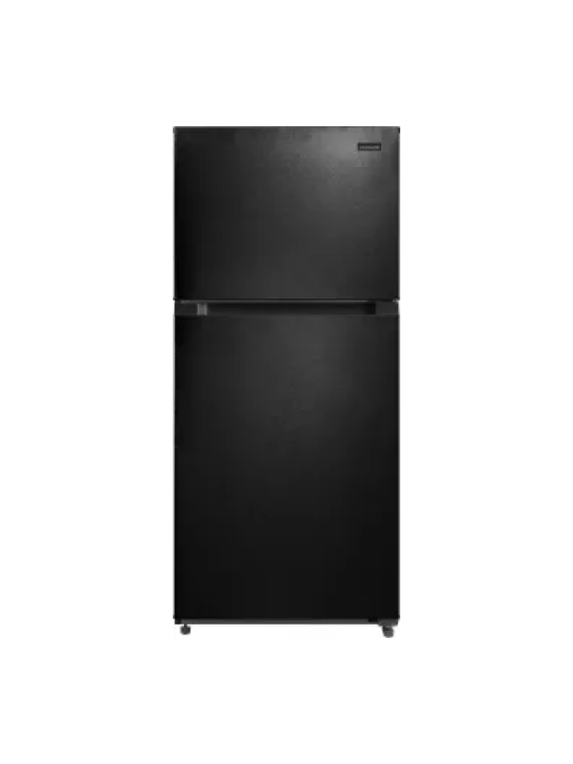 Frigidaire - 29.7 in 19 cu. ft. Standard Depth Garage Ready Top Freezer Refrigerator in Black with Precision Temperature Control
