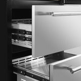 Forno Celano 30-Inch Dual Zone Wine Cooler and Beverage Cooler, 21.3 cu.ft, Stainless Steel