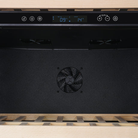 Forno Celano 30-Inch Dual Zone Wine Cooler and Beverage Cooler, 21.3 cu.ft, Stainless Steel