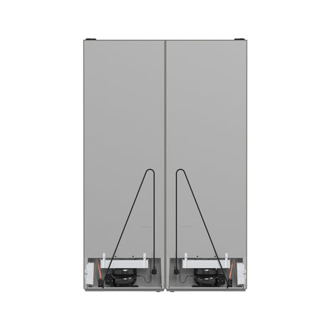 Forno Guardia 46.8-Inch Double Bottom Freezer Refrigerators, Total Capacity 21.6 cu.ft, ENERGY STAR Certified