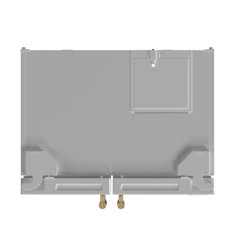 Forno Salerno Espresso 33-Inch White Side-by-Side Refrigerator, 15.6 Cu. Ft., Energy-Efficient, No Frost, Modern Design