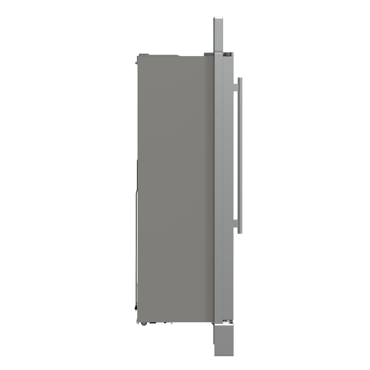 Forno Salerno 37-Inch Built-In Stainless Steel Refrigerator, 15.6 cu.ft, Modern Decorative Grill, ENERGY STAR Certified