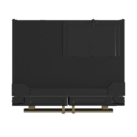 Forno Moena Espresso 36-Inch Black French Door Refrigerator, 19.2 Cu. Ft., Frost-Free, Automatic Ice Maker, ENERGY STAR Certified