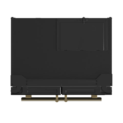 Forno Moena Espresso 36-Inch Black French Door Refrigerator, 19.2 Cu. Ft., Frost-Free, Automatic Ice Maker, ENERGY STAR Certified