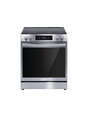 Frigidaire - Gallery 30 in. 6.2 cu.ft. 5 Element Slide-In Electric Range w/ Total Convection & Air Fry, SmudgeProof Stainless
