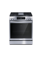 Frigidaire - Gallery 30 in. 6 cu. ft. 5 Burner Slide-In Gas Range with Total Convection and Air Fry, Smudge Proof Stainless Steel