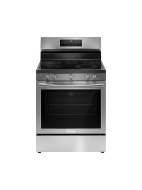 Frigidaire - Gallery 30 in 5 Element Freestanding Range w/ Total Convection and Air Fry , SmudgeProof Stainless