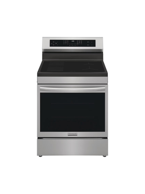 Frigidaire - Gallery 30 in. 4 Element Free-Standing Induction Range in Stainless Steel with Air Fry and Total Convection
