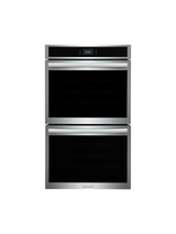 Frigidaire - Gallery 30 in. Double Electric Built-In Wall Oven with Total Convection in Smudge-Proof Stainless Steel