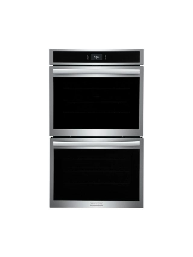 Frigidaire - Gallery 30 in. Double Electric Built-In Wall Oven with Total Convection in Smudge-Proof Stainless Steel