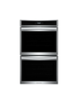 Frigidaire - Gallery 30 in. Double Electric Built-In Wall Oven with Total Convection in Smudge-Proof Stainless Steel