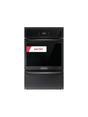 Frigidaire - Gallery 24 in. Single Gas Built-In Wall Oven with Air Fry Self-Cleaning in Black