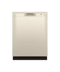 GE - 24 in. Built-In Tall Tub Front Control Bisque Dishwasher with Sanitize, Dry Boost, 55 dBA