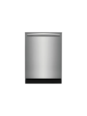Frigidaire - Gallery 24 in Top Control Standard Built-In Dishwasher in Stainless Steelwith 8-Cycles, Ultra Quiet 42 dBA