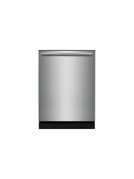 Frigidaire - Gallery 24 in Top Control Standard Built-In Dishwasher in Stainless Steelwith 8-Cycles, Ultra Quiet 42 dBA