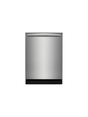 Frigidaire - Gallery 24 in Top Control Standard Built-In Dishwasher in Stainless Steelwith 8-Cycles, Ultra Quiet 42 dBA