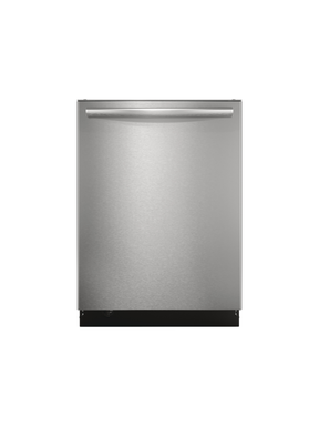 Frigidaire - Gallery 24 in Top Control Built-In Tall Tub 47 dBA Dishwasher in Stainless Steel with 7 Cycles and CleanBoost
