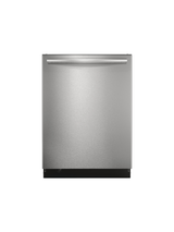Frigidaire - Gallery 24 in Top Control Built-In Tall Tub 47 dBA Dishwasher in Stainless Steel with 7 Cycles and CleanBoost