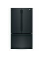 GE - 27 cu. ft. French Door Refrigerator in Black with Internal Dispenser, ENERGY STAR
