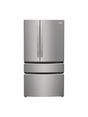Frigidaire - Gallery 36 in. 27.2 cu. ft. 4 Door French Door Standard Depth Refrigerator, Stainless Steel w/Internal Water Dispenser
