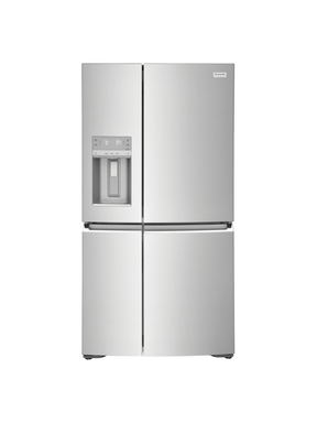 Frigidaire - Gallery 36 in. 22 cu. ft. Counter-Depth 4-Door Refrigerator in Smudge-Proof Stainless Steel, ENERGY STAR
